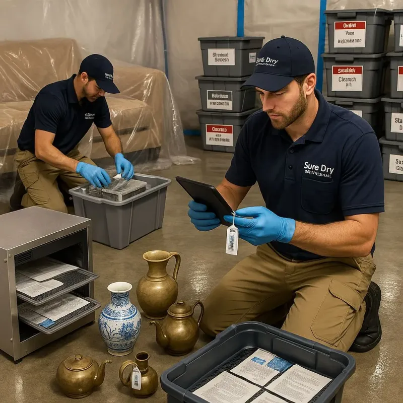 Content Protection and Restoration process in Calexico, CA