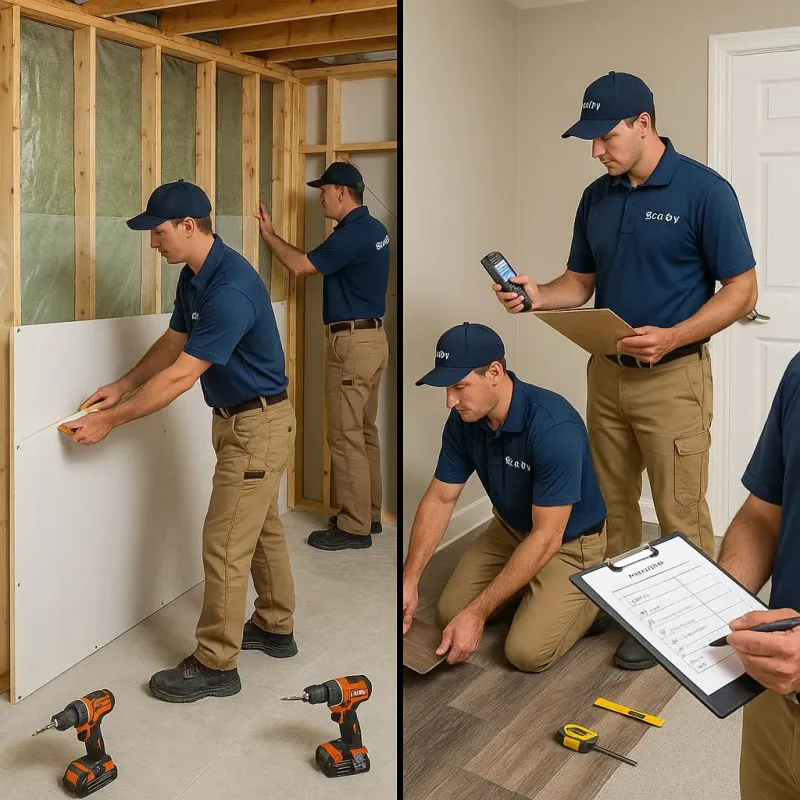 Repairs and Reconstruction process in Calexico, CA